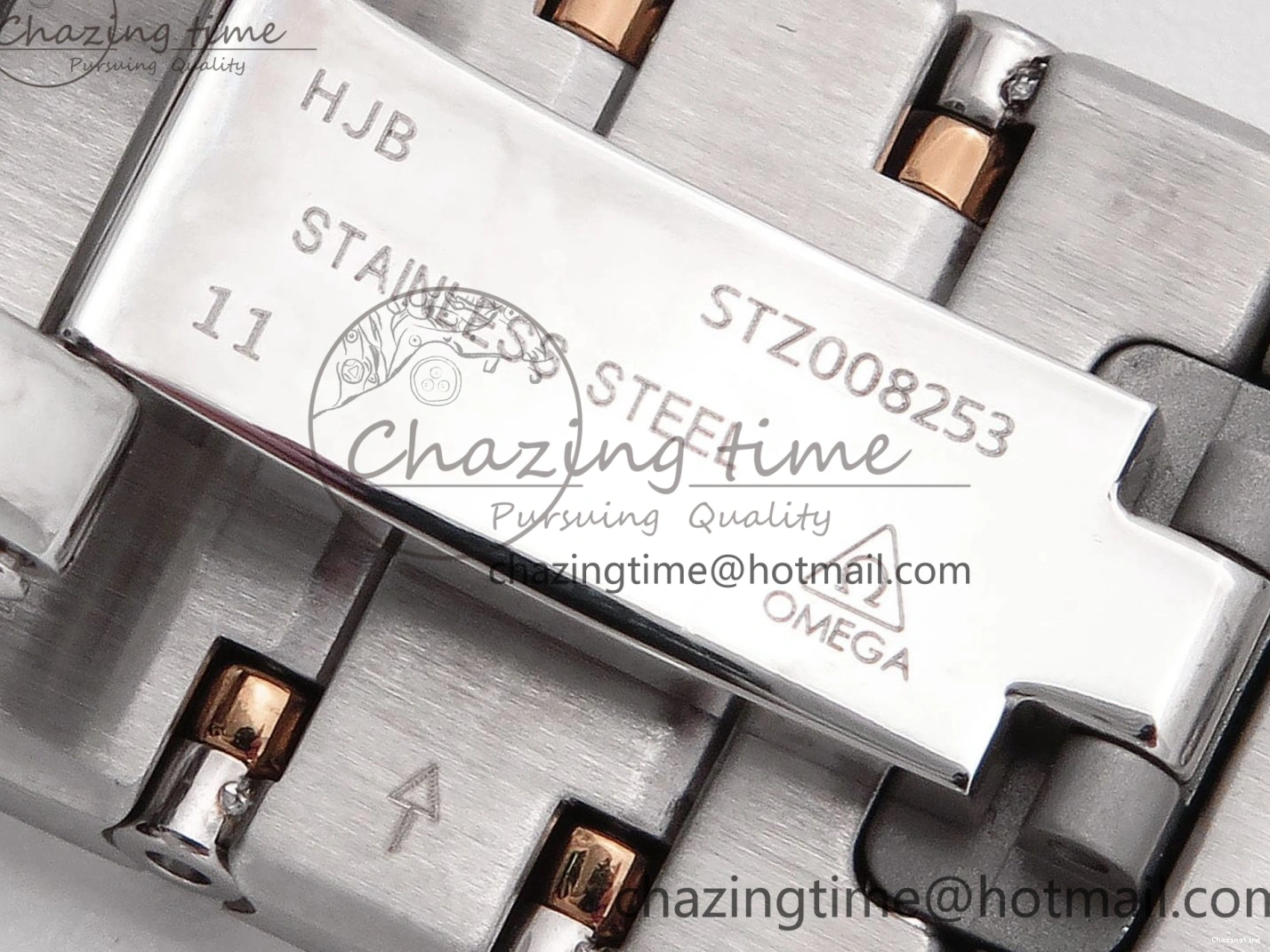 1231 Lightweight Constellation 39mm SS RG Diamonds Bezel ASWF 1:1 Best Edition White Diamonds Dial on SS RG Bracelet A 7774